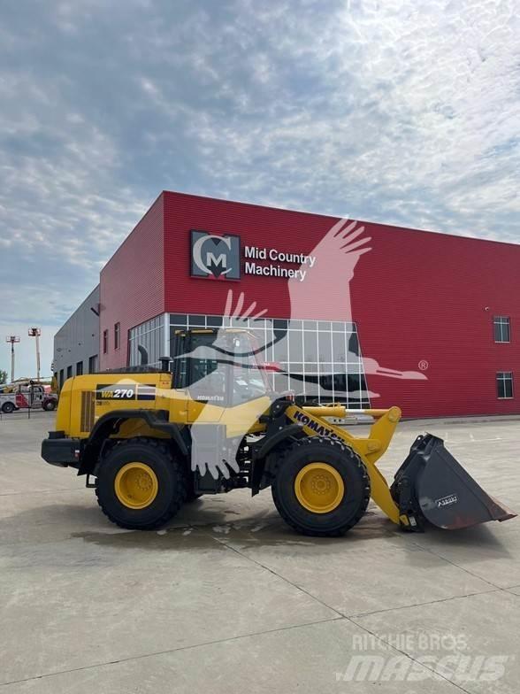 Komatsu WA270 Naudoti ratiniai krautuvai