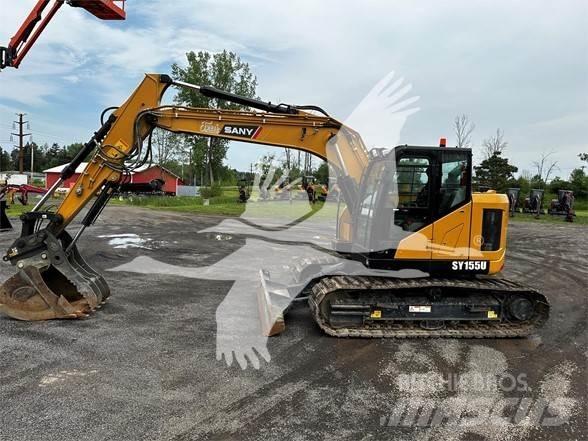 Sany SY155U Vikšriniai ekskavatoriai