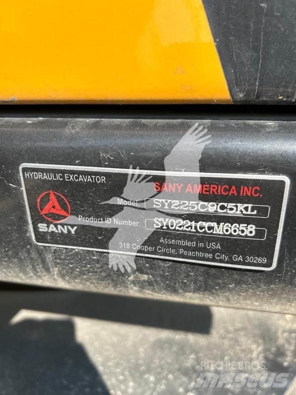 Sany SY225C Vikšriniai ekskavatoriai