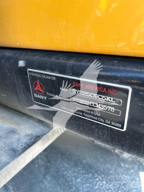Sany SY225C Vikšriniai ekskavatoriai