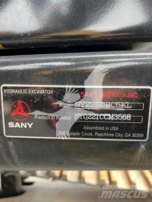 Sany SY225C Vikšriniai ekskavatoriai