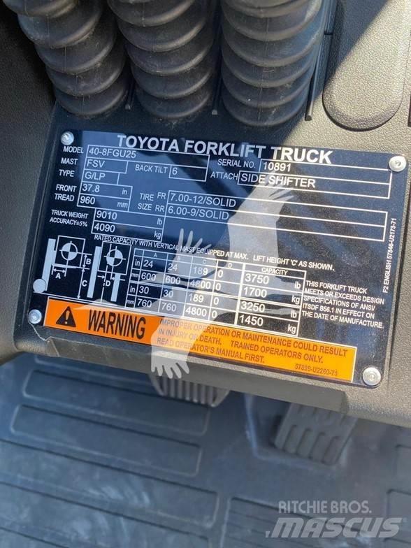 Toyota 8FGU25 Dyzeliniai krautuvai