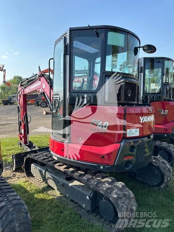 Yanmar SV40 Mini ekskavatoriai < 7 t