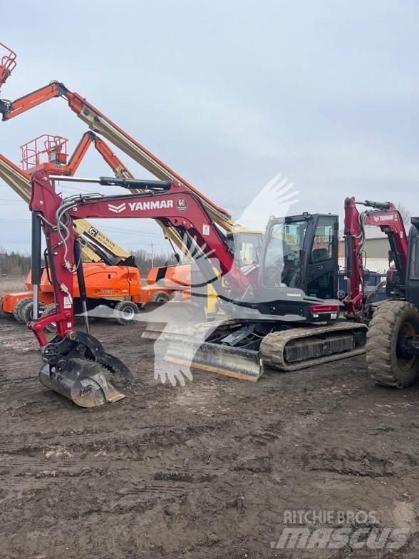Yanmar VIO80 Vikšriniai ekskavatoriai