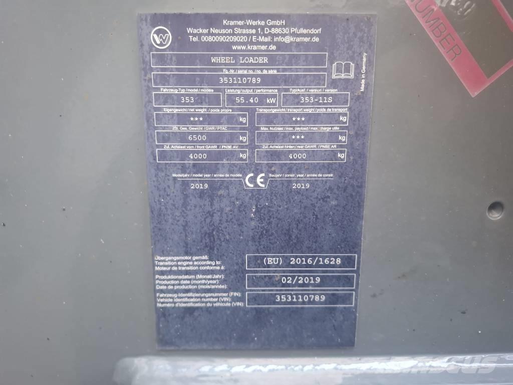 Kramer 5085 Naudoti ratiniai krautuvai