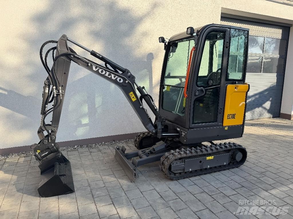 Volvo EC 18 E Mini ekskavatoriai < 7 t