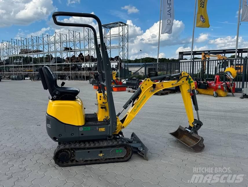 Wacker Neuson 803 Vikšriniai ekskavatoriai