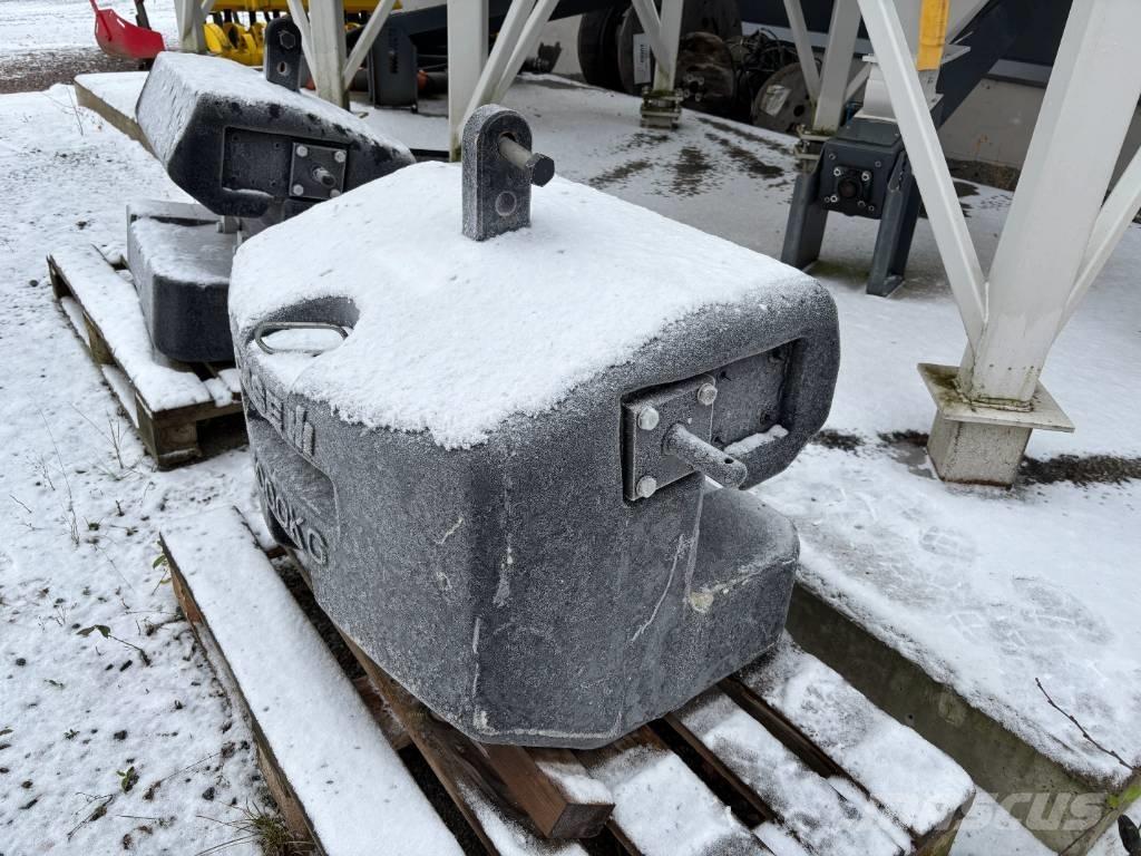 Lisäpaino 1000kg Priekiniai svoriai