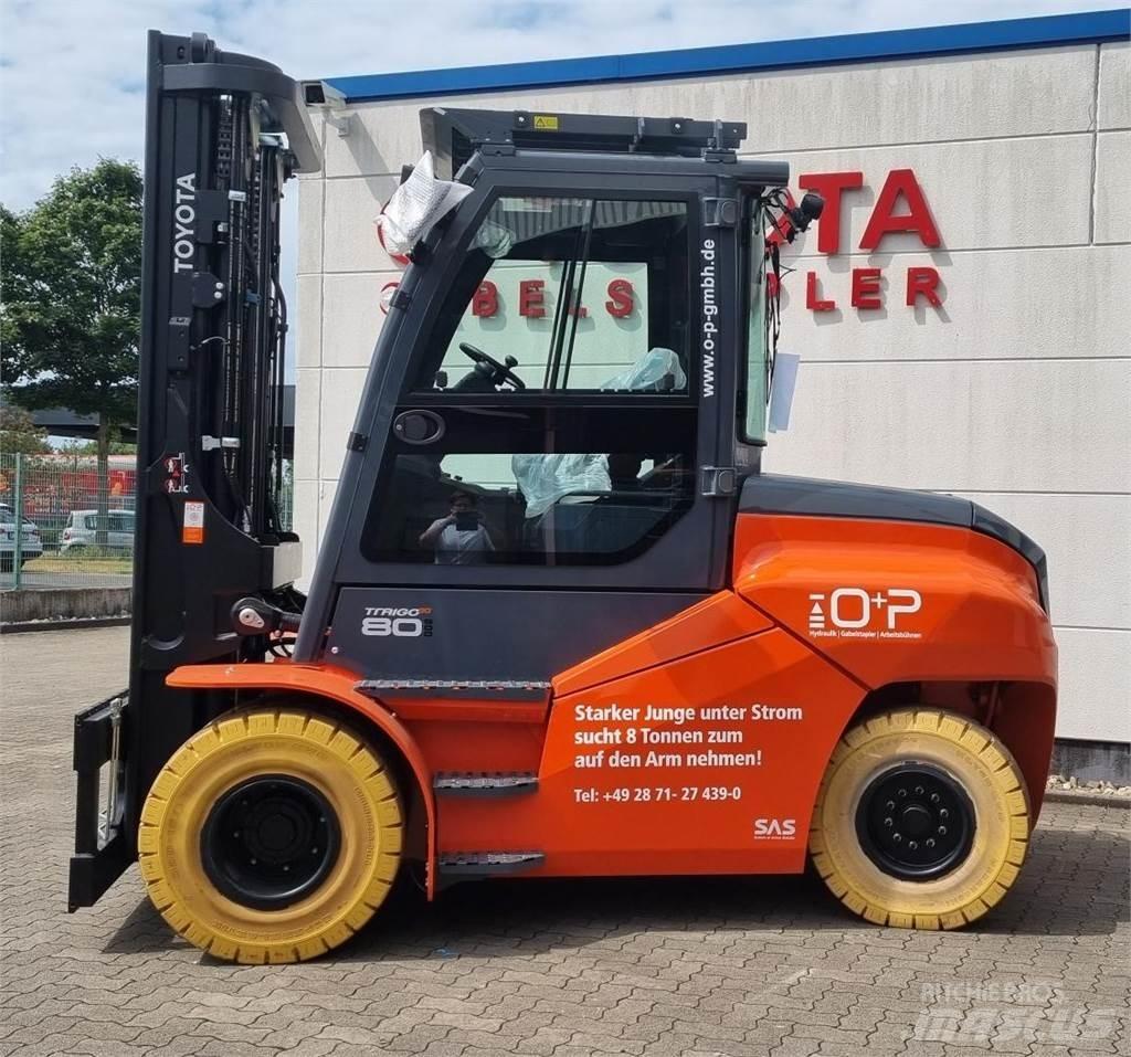 Toyota 9FBH80T Elektriniai šakiniai krautuvai