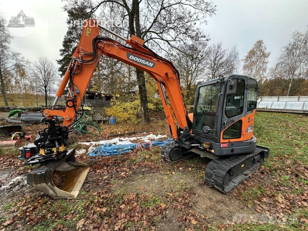 Doosan DX 62 R Mini ekskavatoriai < 7 t
