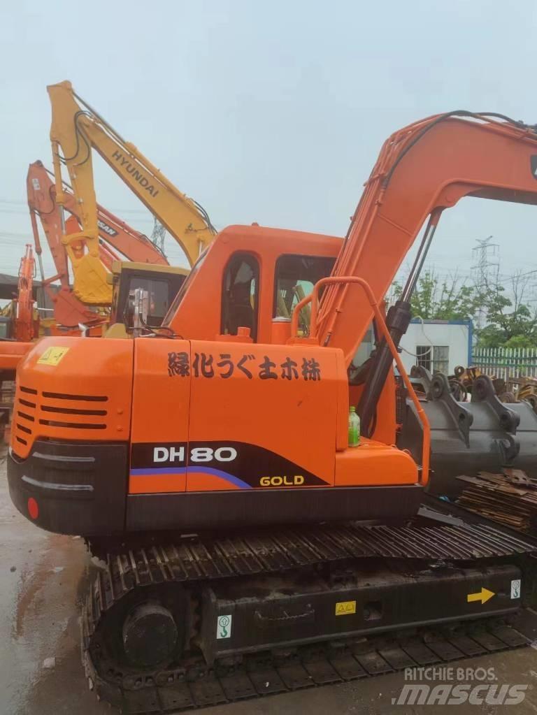 Doosan DH 80 Vikšriniai ekskavatoriai