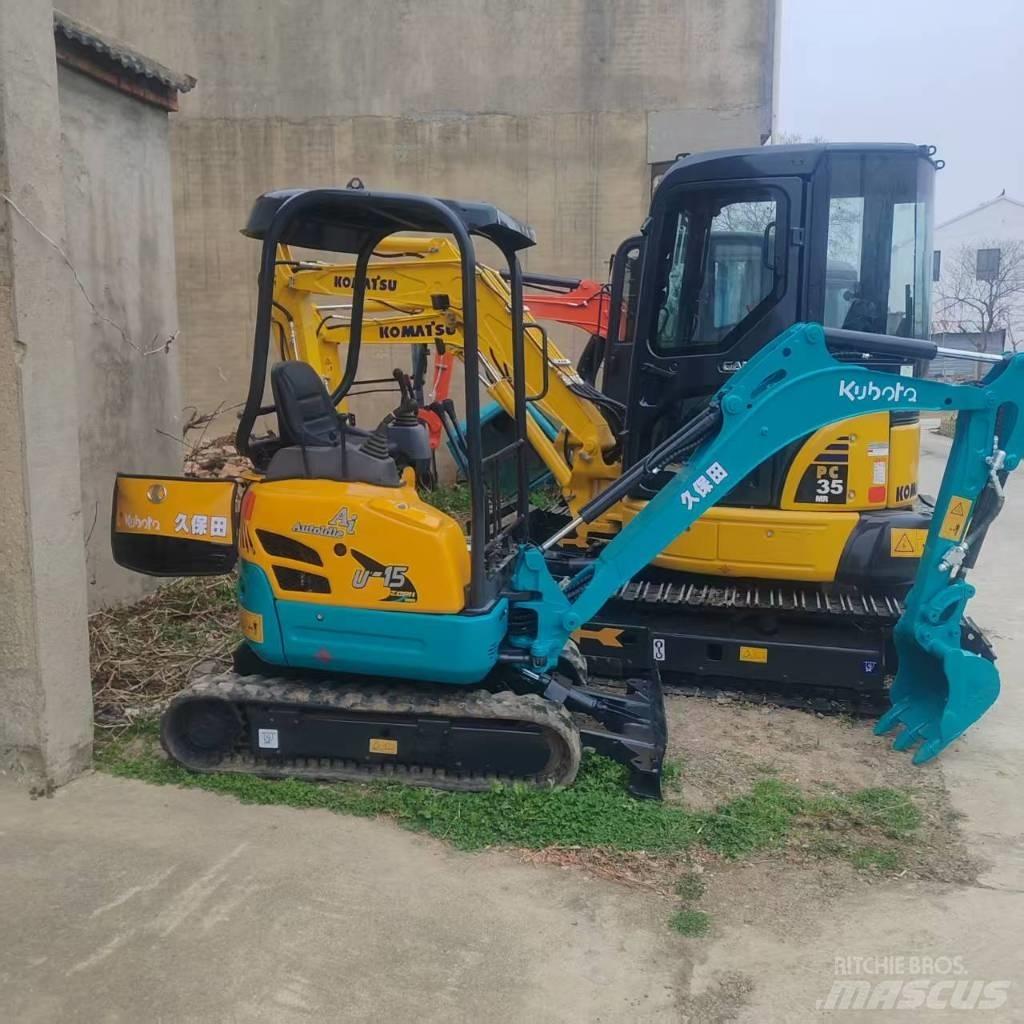 Kubota U15 Mini ekskavatoriai < 7 t