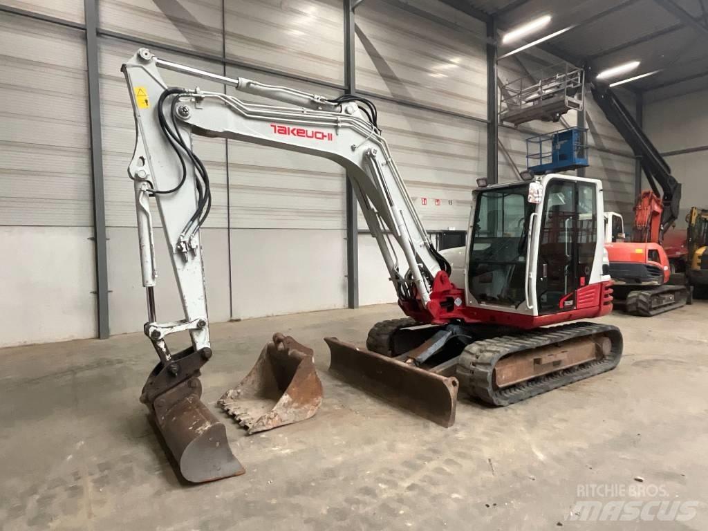 Takeuchi TB 290 Vidutinės galios ekskavatoriai 7-12 t