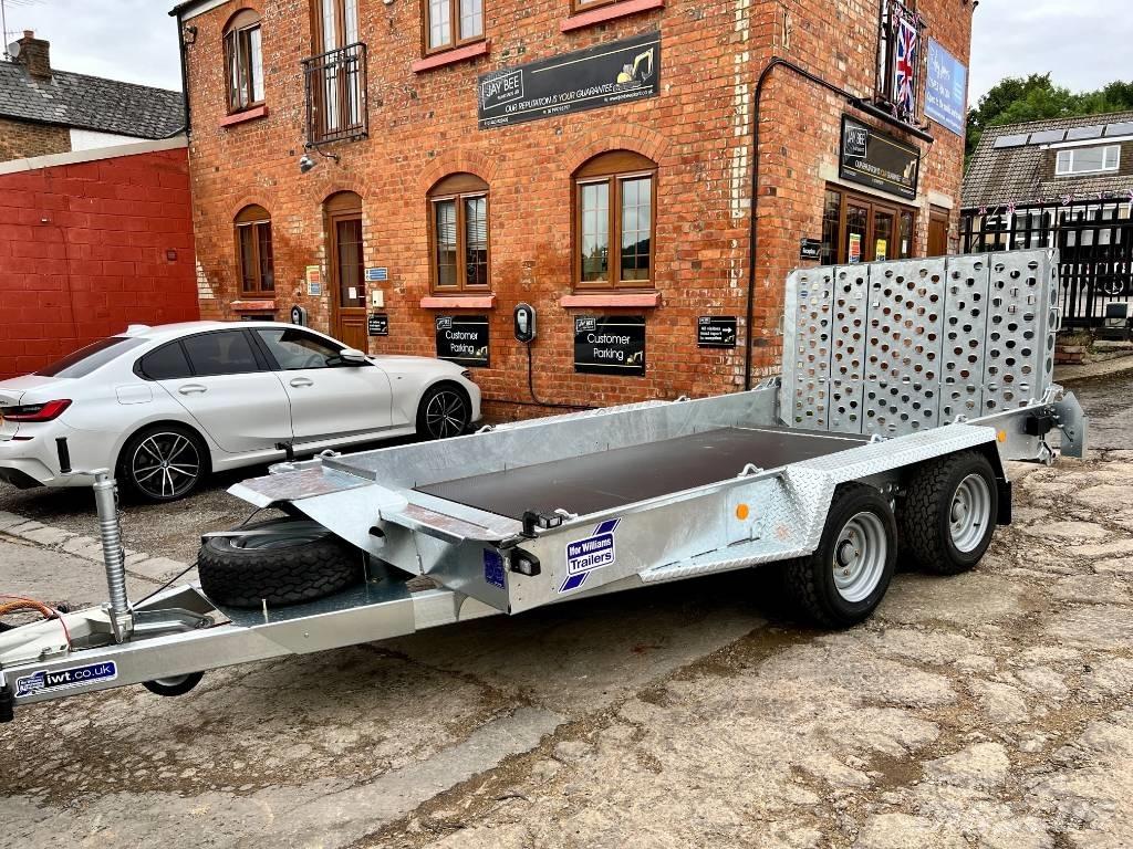 Ifor Williams GH126 Platformos / Pakrovimas iš šono