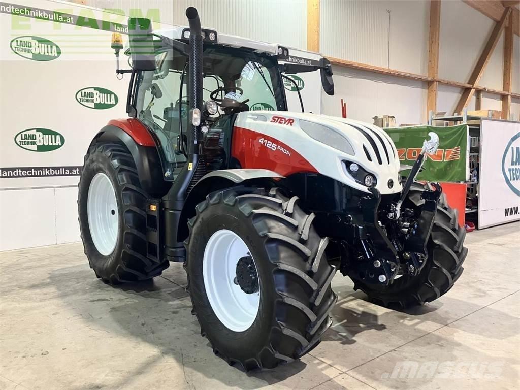 Steyr 4125 profi Traktoriai
