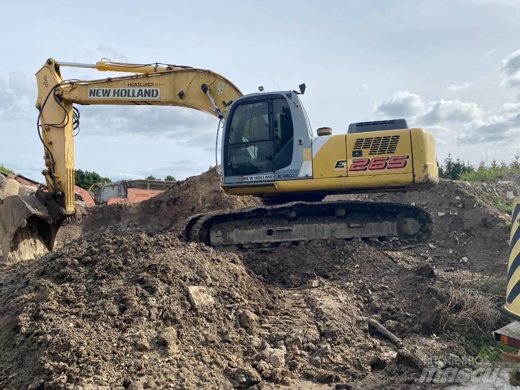 New Holland E 265 Vikšriniai ekskavatoriai