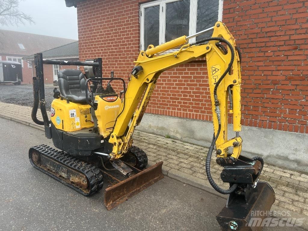 Yanmar Vio 10 Mini ekskavatoriai < 7 t
