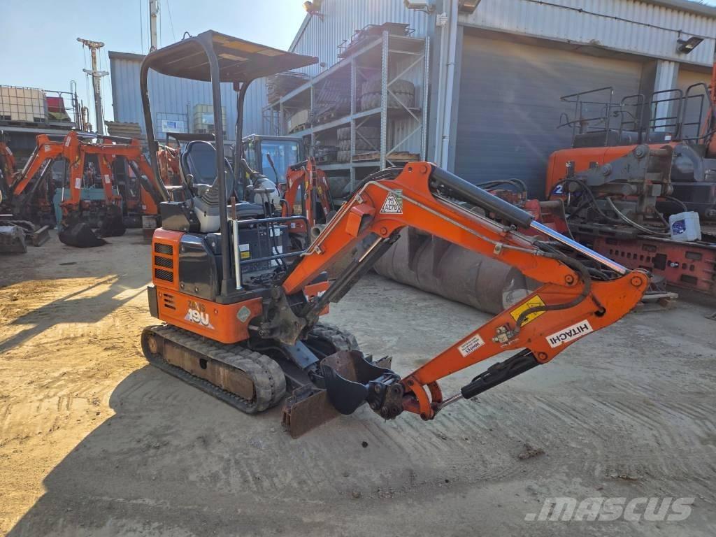 Hitachi ZX 19 U-6 Mini ekskavatoriai < 7 t