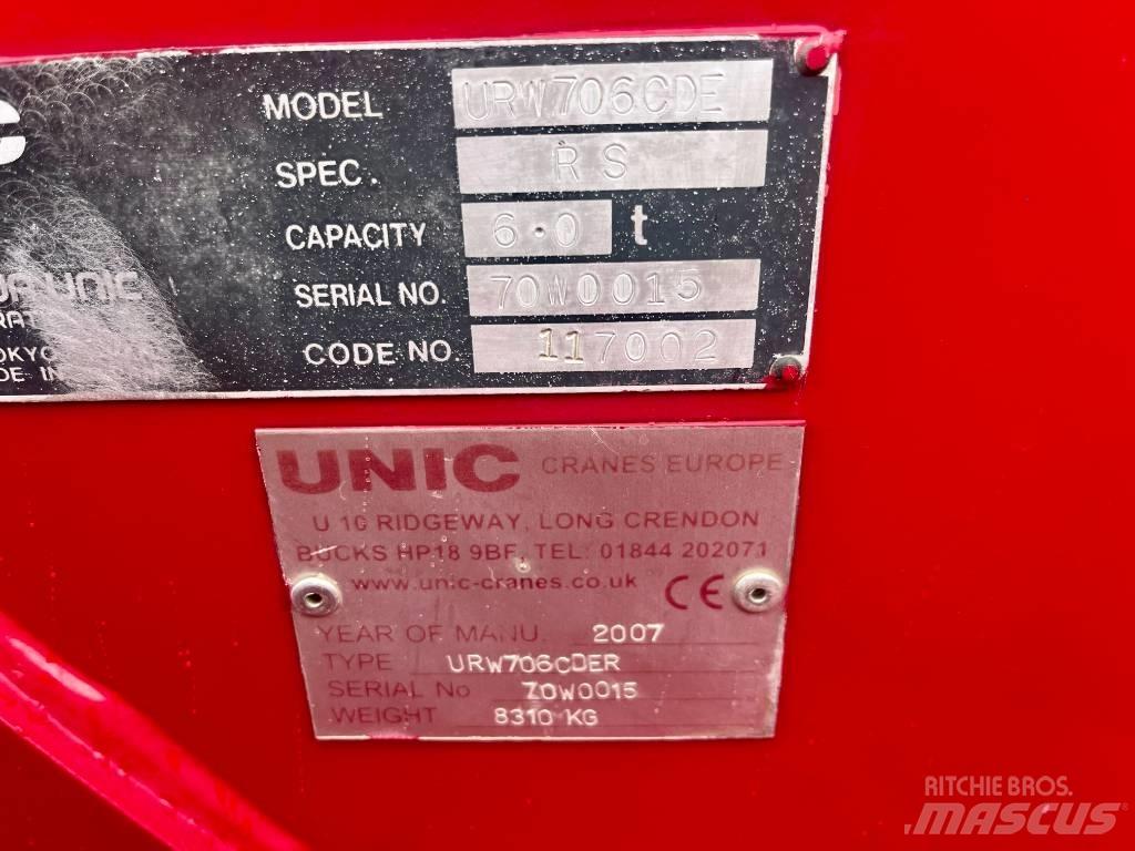 Unic URW 706 Mini kranai