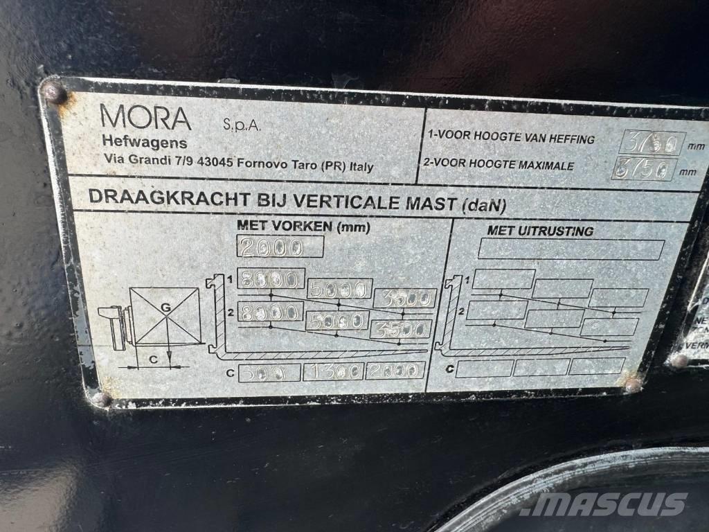 Mora M 80 C Dyzeliniai krautuvai