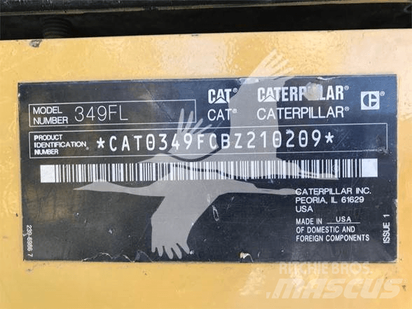 CAT 330FL Vikšriniai ekskavatoriai