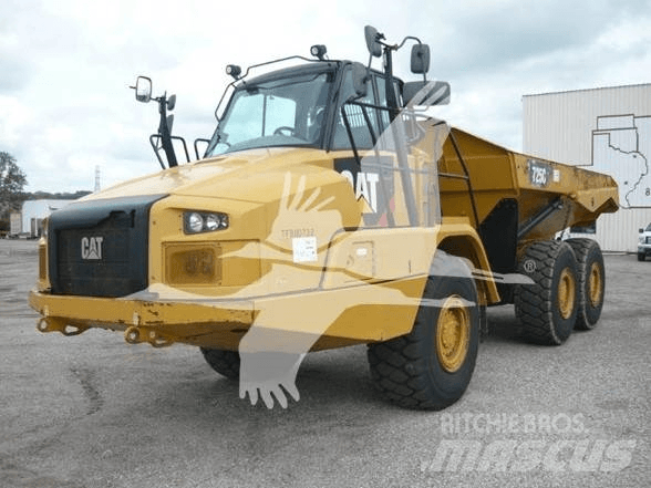 CAT 725C2 Karjeriniai savivarčiai