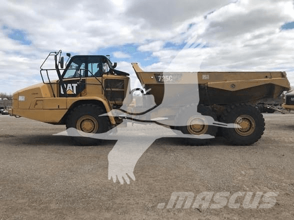 CAT 730C Karjeriniai savivarčiai