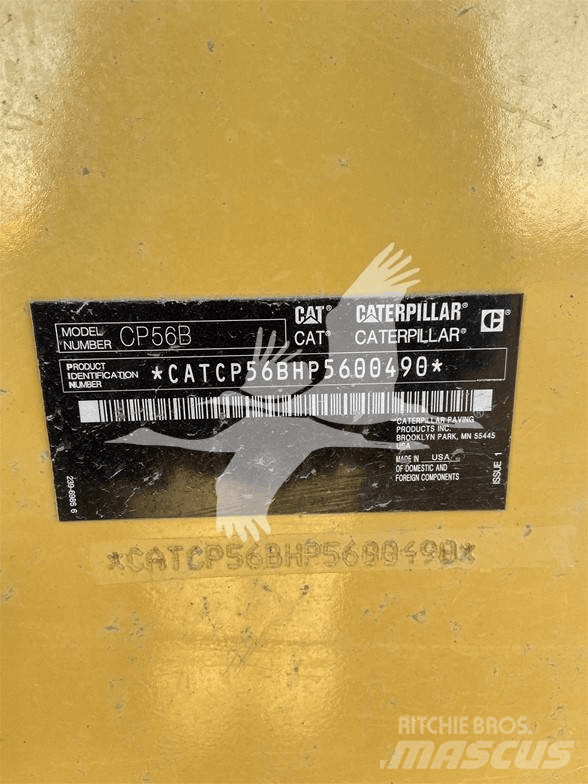 CAT CP56B Vieno būgno volai