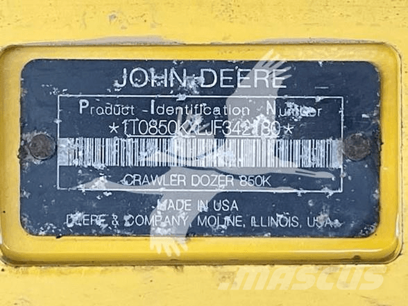 John Deere 850K Vikšriniai buldozeriai