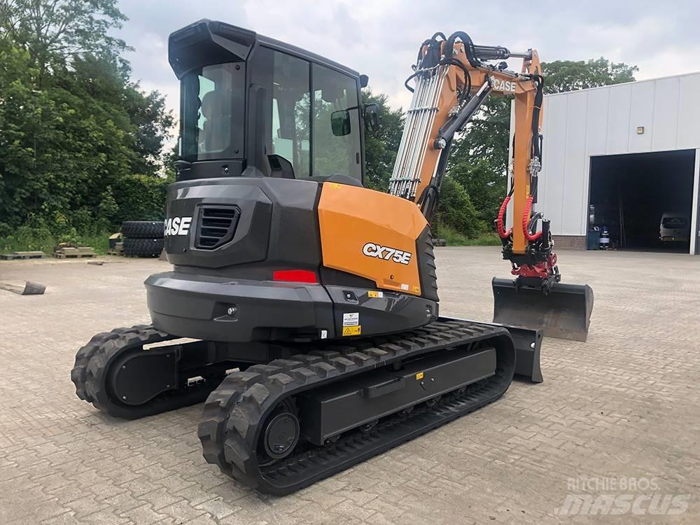 CASE CX75E Vidutinės galios ekskavatoriai 7-12 t