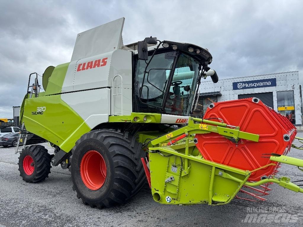 CLAAS Tucano 320 Derliaus nuėmimo kombainai