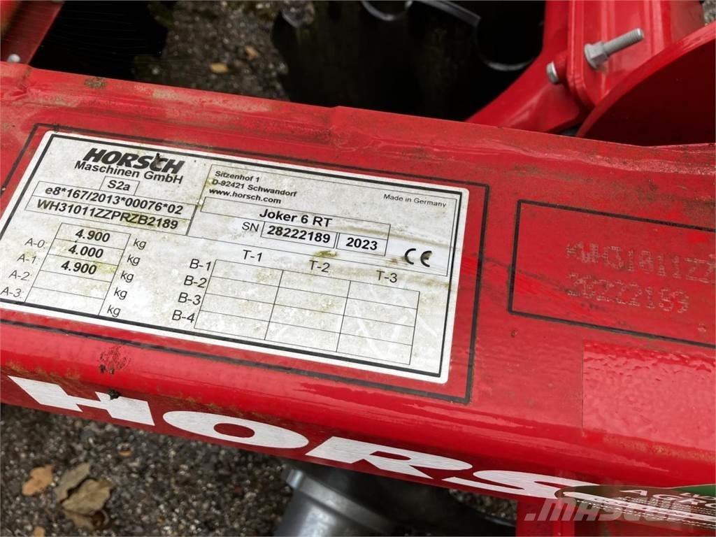 Horsch Joker 6 RT Diskinės akėčios