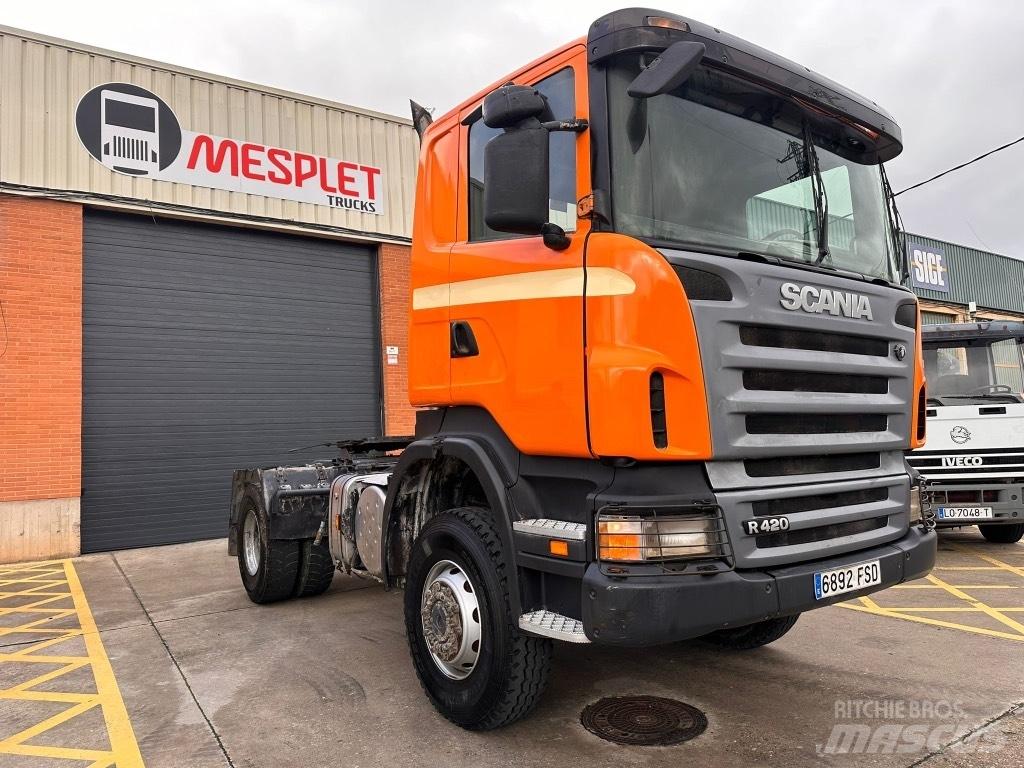 Scania R420 Naudoti vilkikai