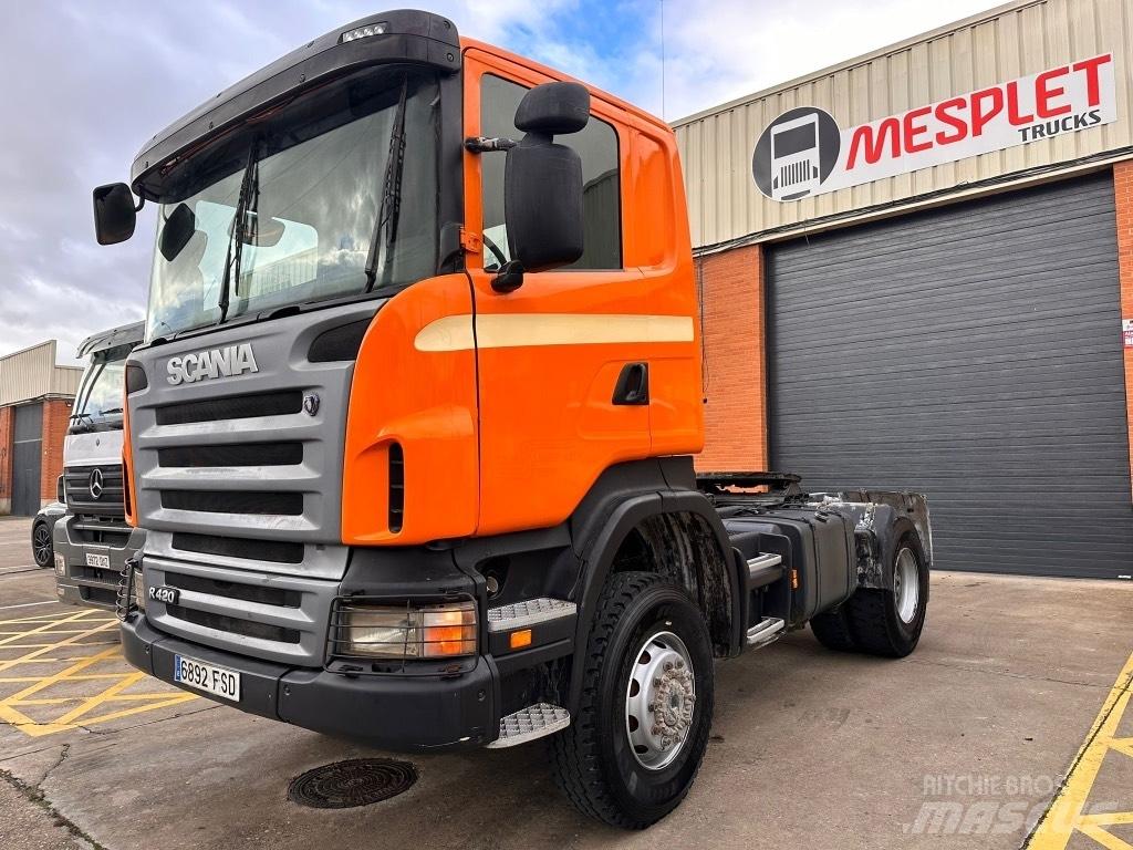 Scania R420 Naudoti vilkikai