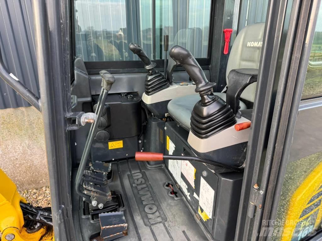 Komatsu PC 16 R-3HS Mini ekskavatoriai < 7 t