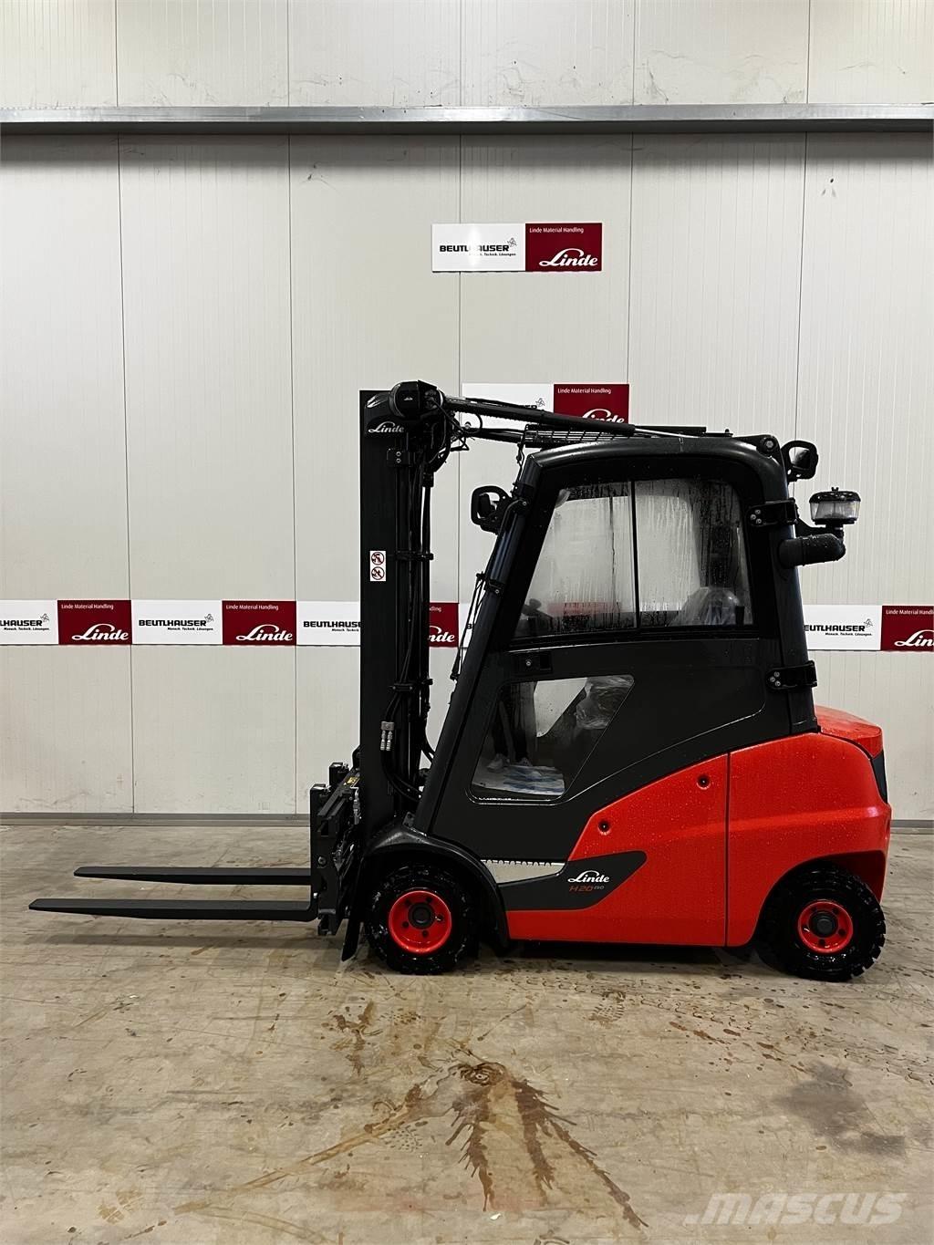 Linde H20D Dyzeliniai krautuvai