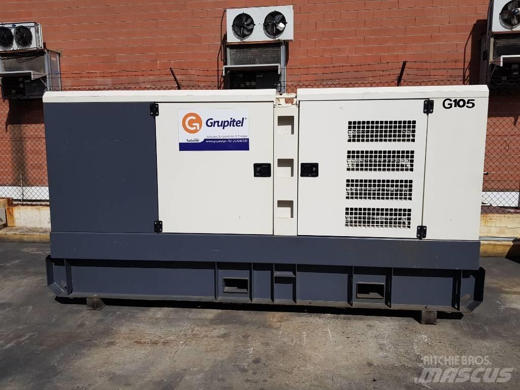 Atlas Copco QAS 250 Dyzeliniai generatoriai