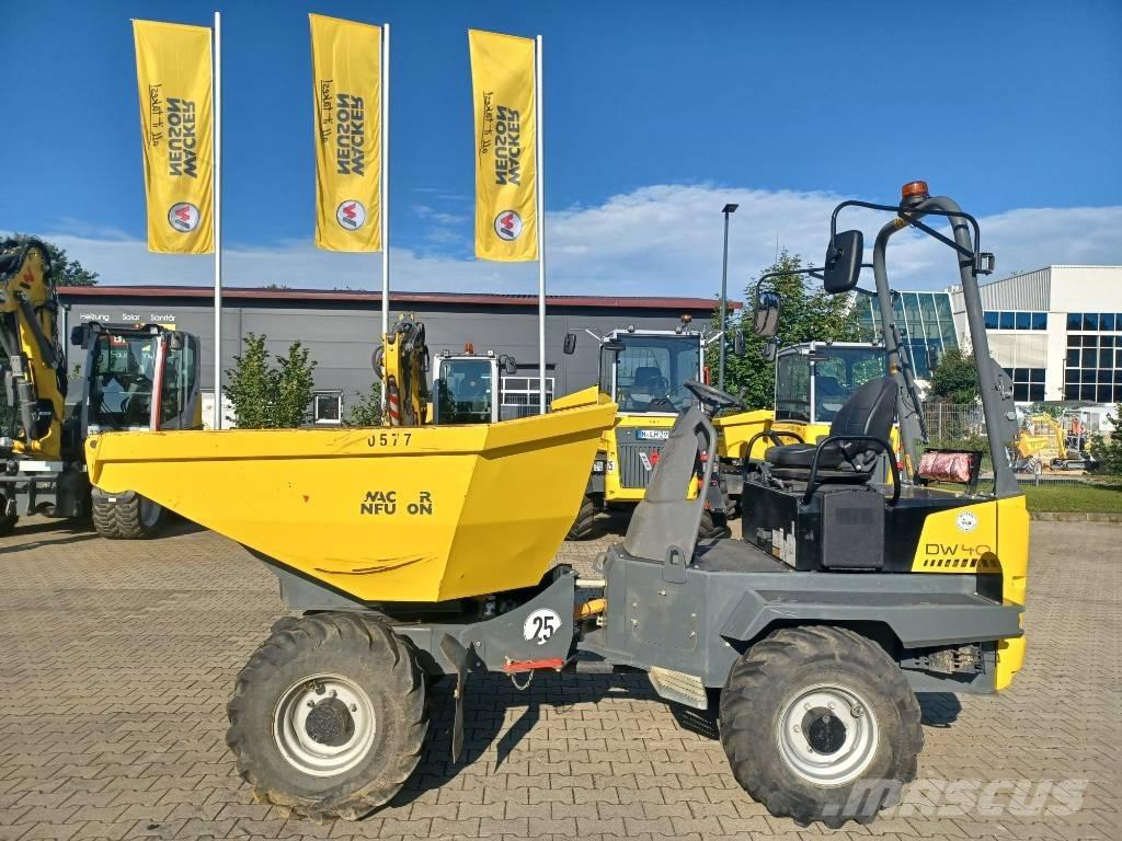Wacker Neuson DW40 Statybiniai savivarčiai sunkvežimiai