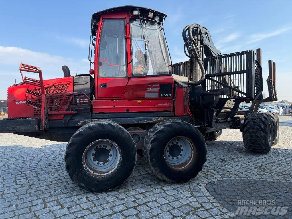Komatsu 855.1 Naudoti miškovežiai (Forvarderiai)
