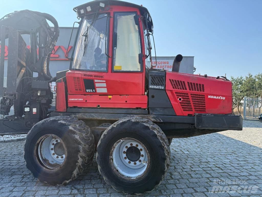 Komatsu 855.1 Naudoti miškovežiai (Forvarderiai)