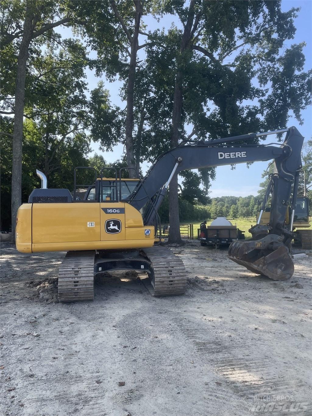 John Deere 160 GLC Vikšriniai ekskavatoriai