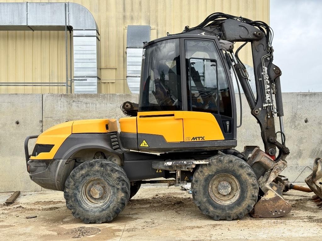Mecalac 12 MTX Ratiniai ekskavatoriai