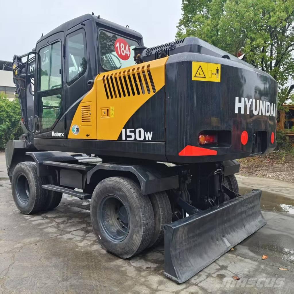 Hyundai R 150 W Ratiniai ekskavatoriai