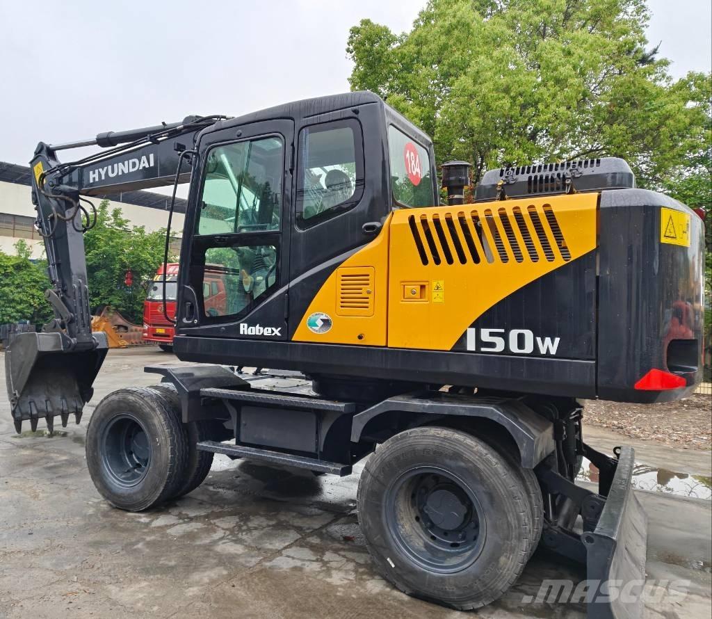 Hyundai R 150 W Ratiniai ekskavatoriai