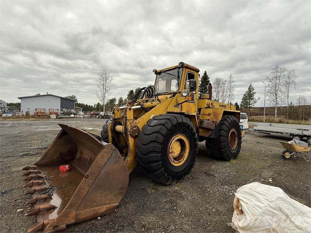 Hanomag C66 Naudoti ratiniai krautuvai