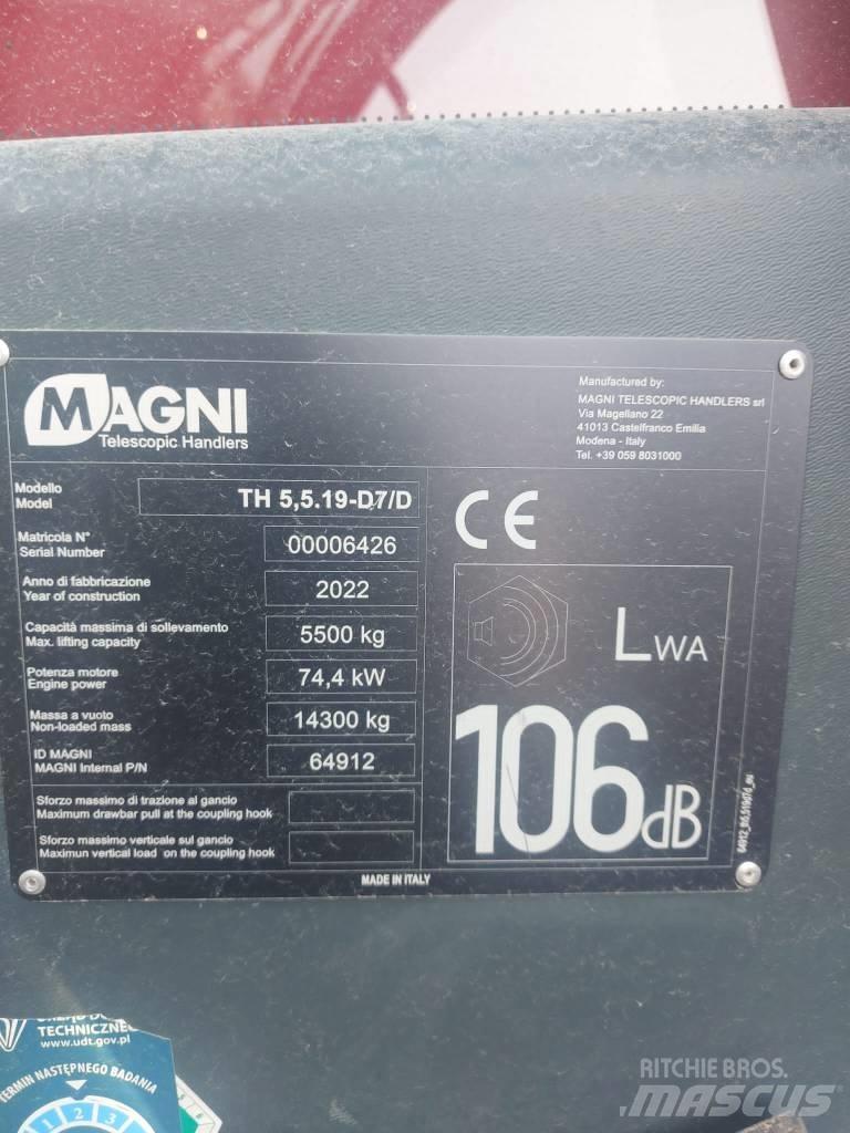 Magni TH 5.5 19 P Teleskopiniai krautuvai