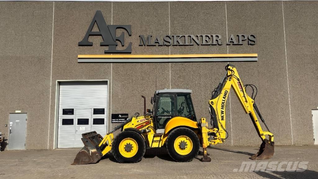New Holland B 115 C Ekskavatoriniai krautuvai