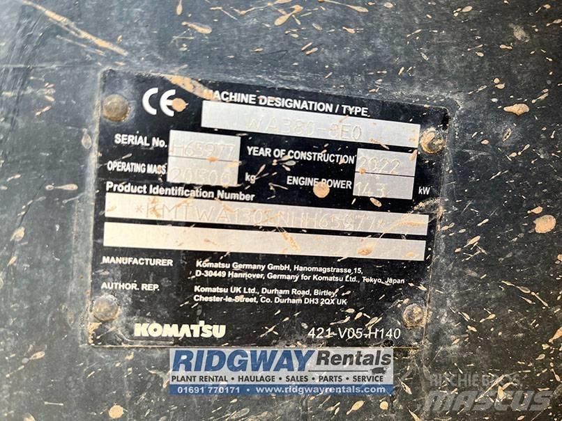Komatsu WA 380-8 Rūšiavimo technika