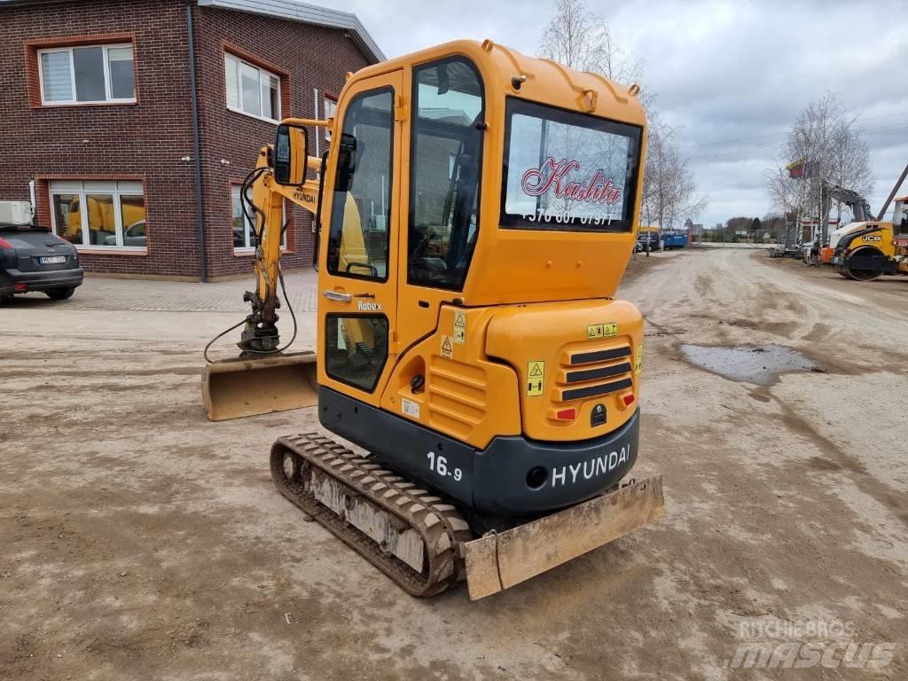 Hyundai R16-9 Mini ekskavatoriai < 7 t