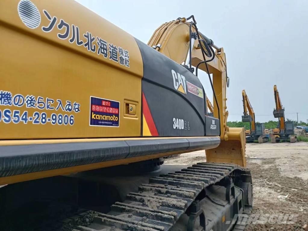 CAT 340 D L Vikšriniai ekskavatoriai